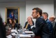 VP Kamala Harris and French President Emmanuel Macron meet at NASA HQ (NHQ202211300016)